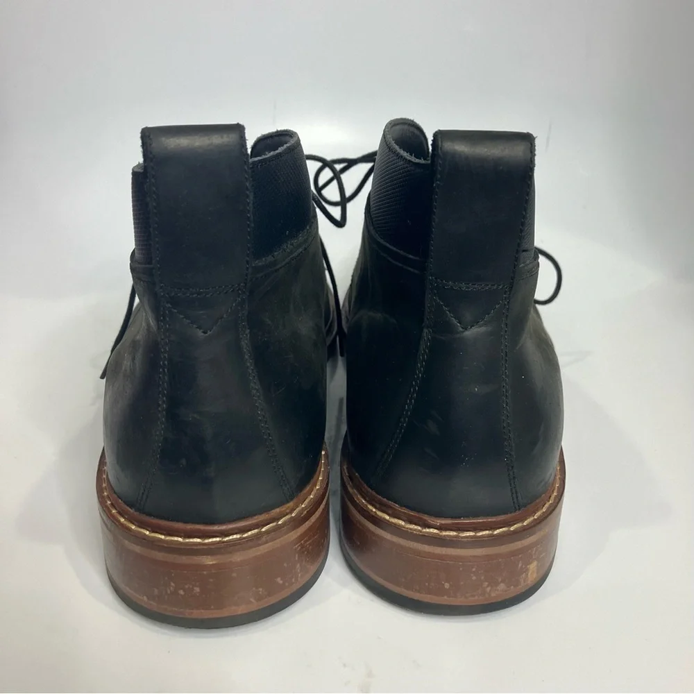 Cole Haan Colton black leather‎ chukka boots men’s size 13 business dress shoes